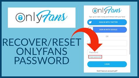 not getting onlyfans password reset email|OnlyFans Account Recovery: A Complete Guide